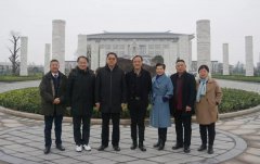 中殡协会长和浙江省民政厅省殡协向导考察尊龙人生就是搏